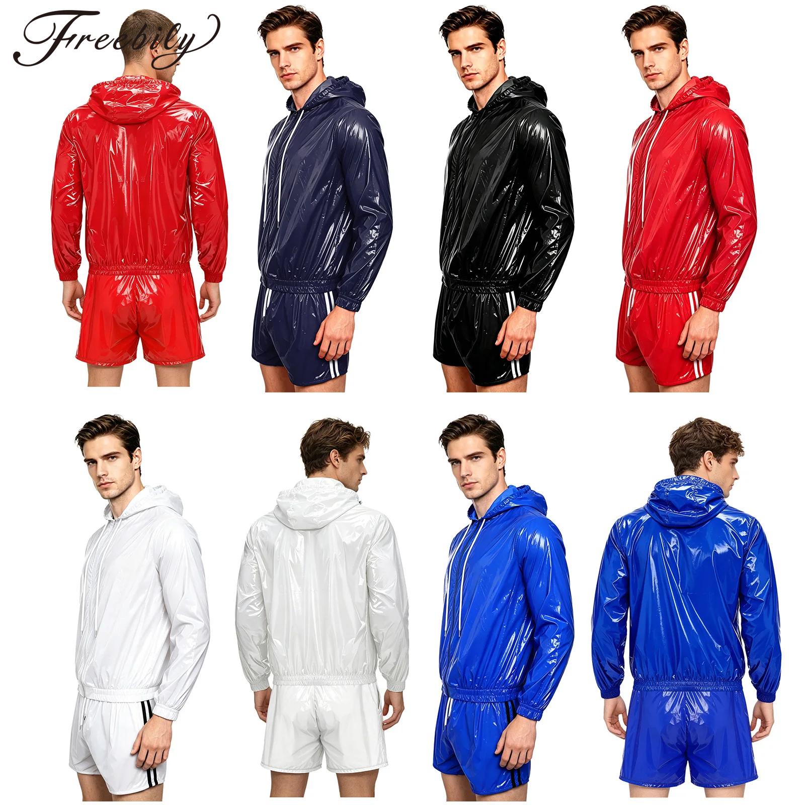 Windbreaker Men Zip - Conjunto Deportivo Impermeable para Hombre, Chaqueta