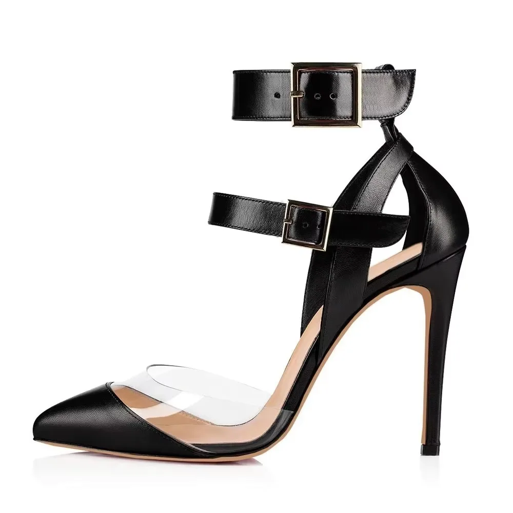 Men'S Fashion For Wedding - Zapatos de Tacón Alto con Tira