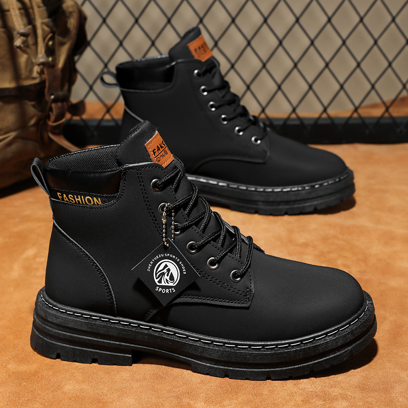 Mens Fashion Winter 2025 - Botas altas para hombre, zapatos de