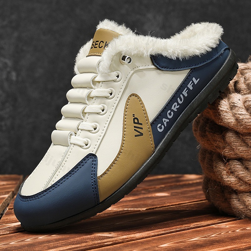 Mens Fashion Winter 2025 - Zapatillas de hombre 2025 invierno cálido