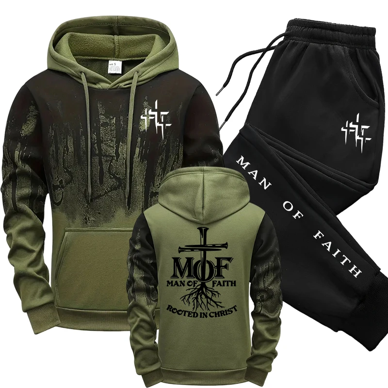 Men'S Fashion Hoodies - Conjunto Deportivo para Hombre Man of