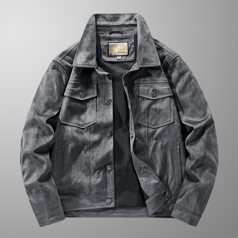 Windbreaker Men Zip - Chaqueta de algodón para hombre, acolchada,