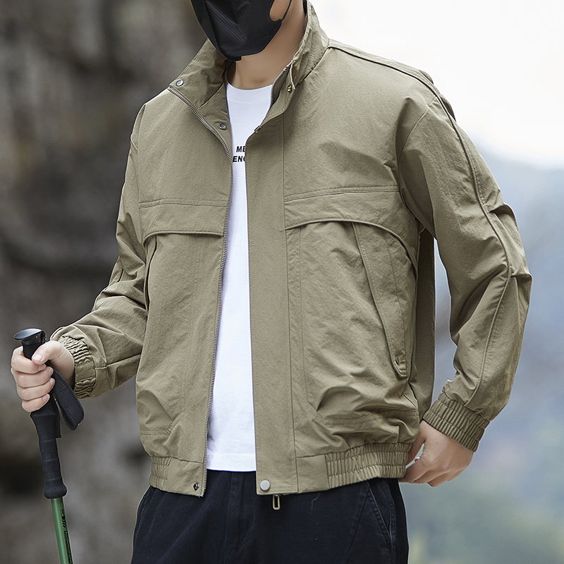 Harrington Jacket - Chaqueta informal de negocios con cuello