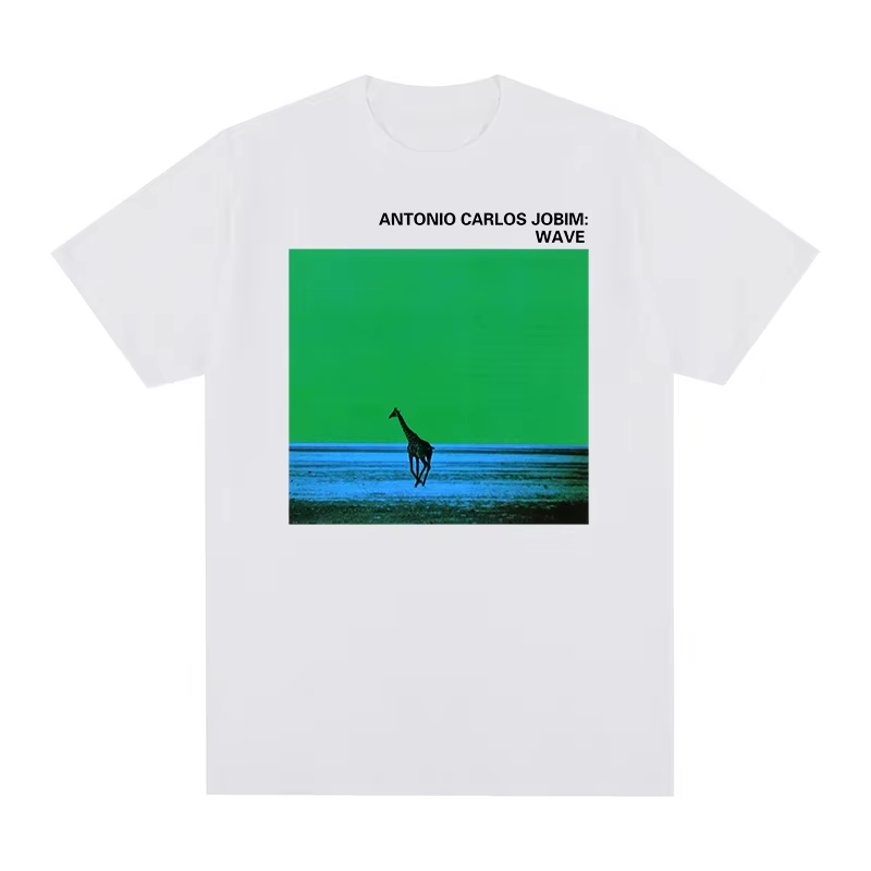 Men'S Fashion Nova Shirts - Camiseta Vintage Wave ANTONIO CARLOS JOBIM,