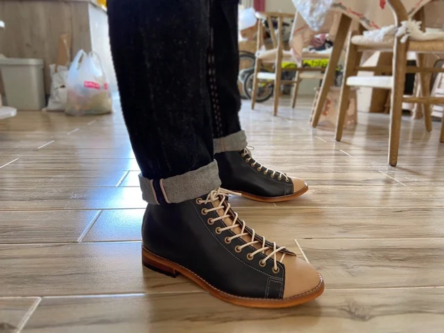 Mens Fashion Dress - Botas de herramientas altas para hombre,