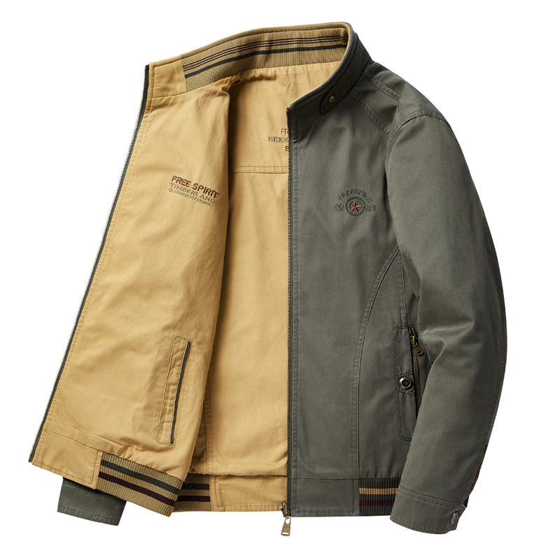 Chaqueta de senderismo de dobl - Windbreaker Men Zip reseña y precio