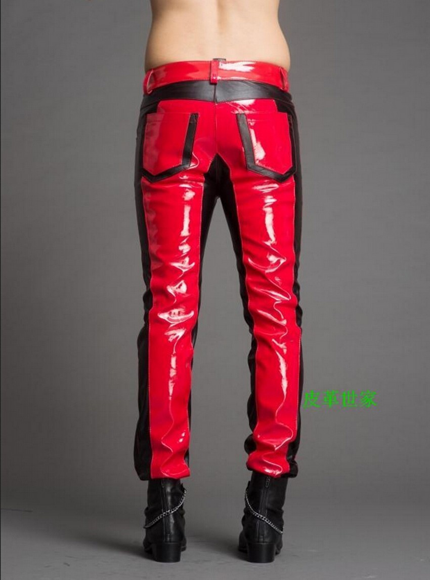 Nuevos pantalones de cuero con - Mens Fashion Winter 2025 reseña y precio