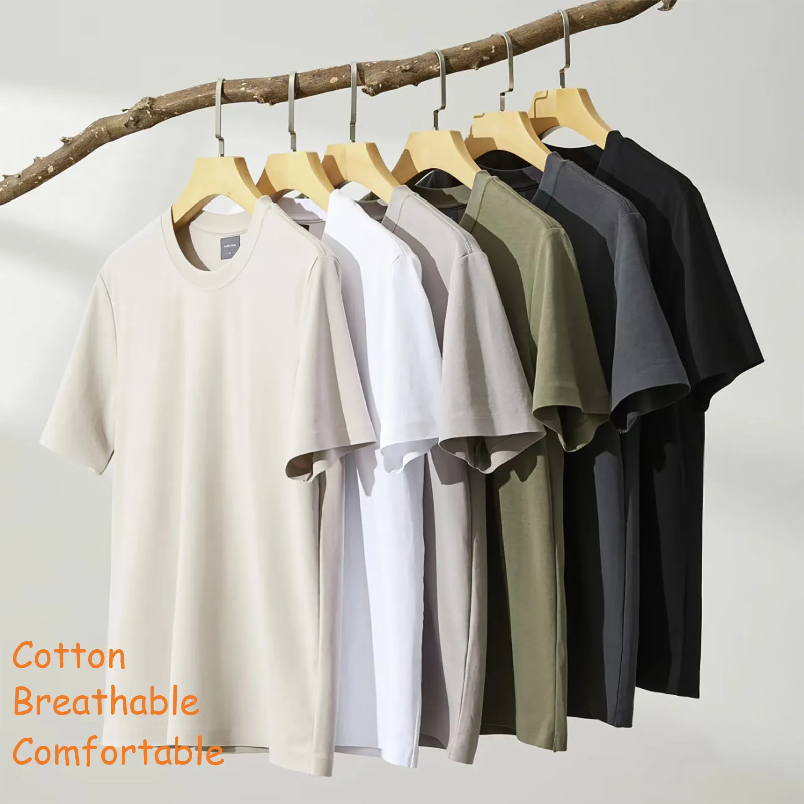 Camiseta Blanca de Verano con  - Mens Fashion In 40S reseña y precio