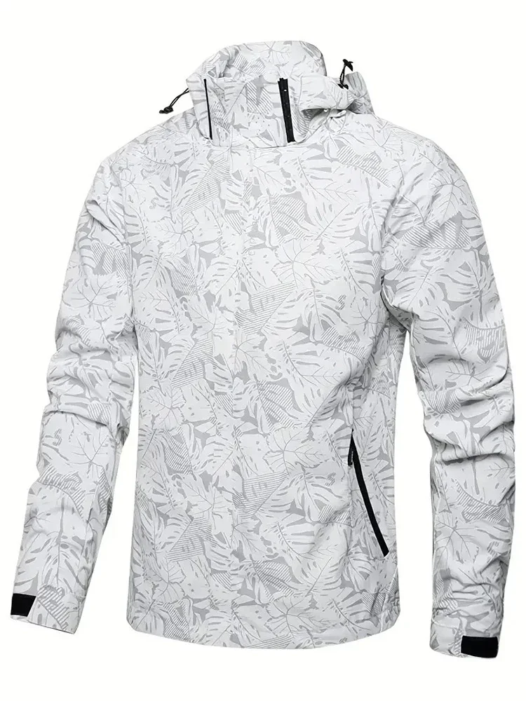 Chaqueta cortavientos informal - Windbreaker Men Zip reseña y precio