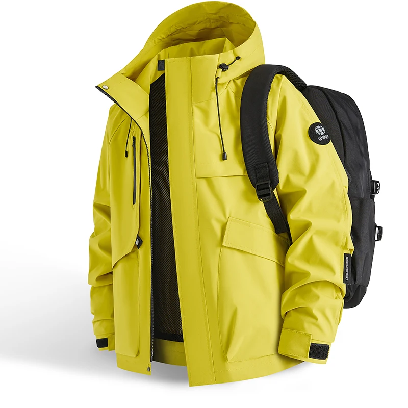 Chaqueta impermeable para homb - Windbreaker Men Zip reseña y precio