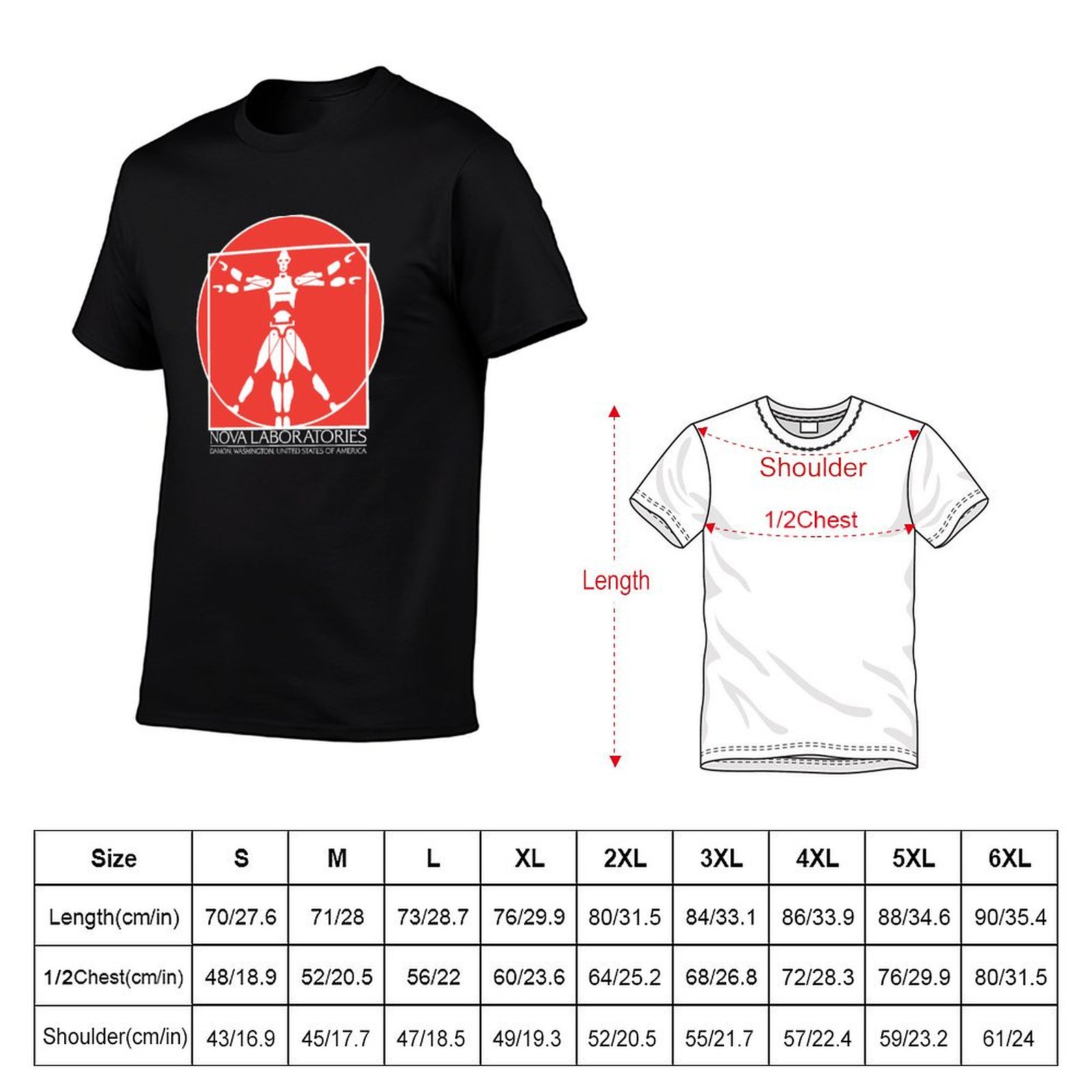Camiseta Nova Laboratories Tex - Men'S Fashion Nova Shirts reseña y precio