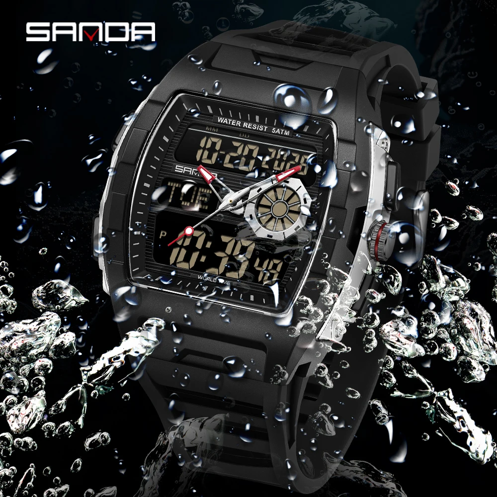 Reloj Electrónico SANDA 2026 p - Men'S Fashion Week 2026 reseña y precio