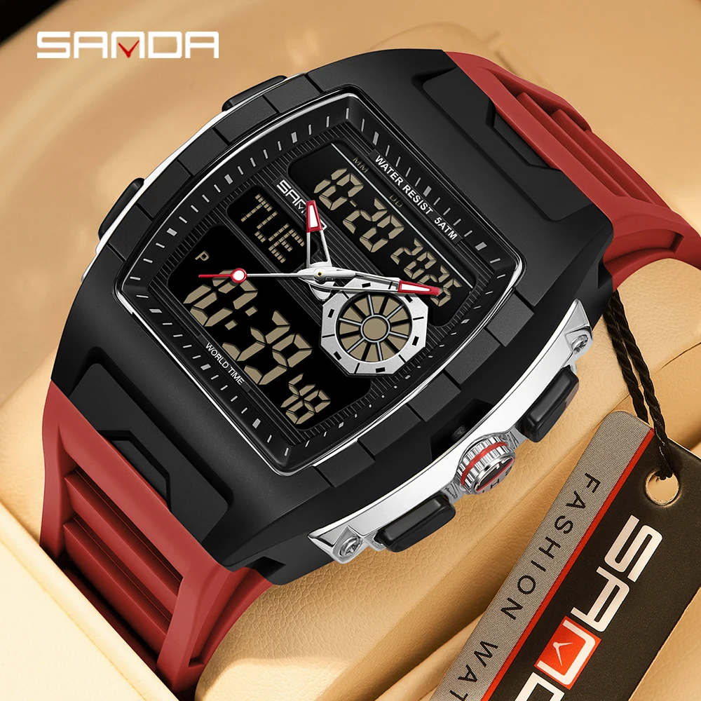 Reloj Electrónico SANDA 2026 p - Men'S Fashion Week 2026 reseña y precio