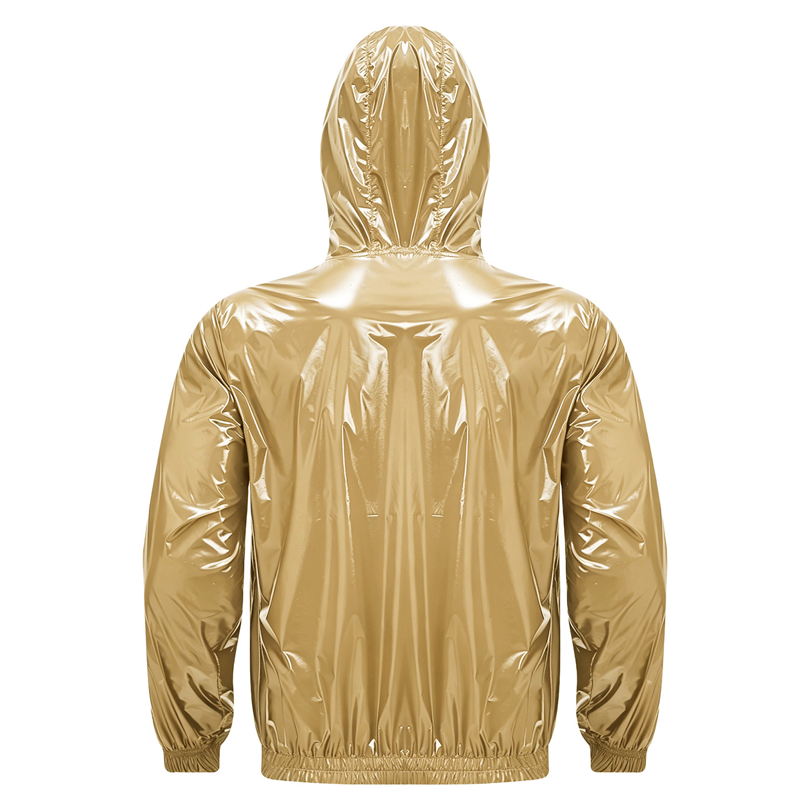 Chaqueta impermeable con capuc - Windbreaker Men Zip reseña y precio