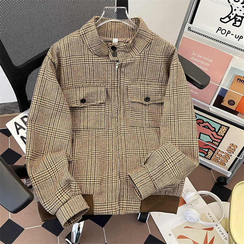 Chaqueta de otoño a cuadros ma - Harrington Jacket reseña y precio