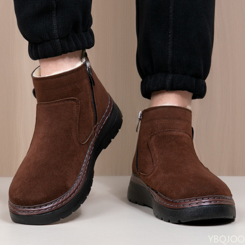 Nuevas botas de nieve gruesas  - Mens Fashion Winter 2025 reseña y precio