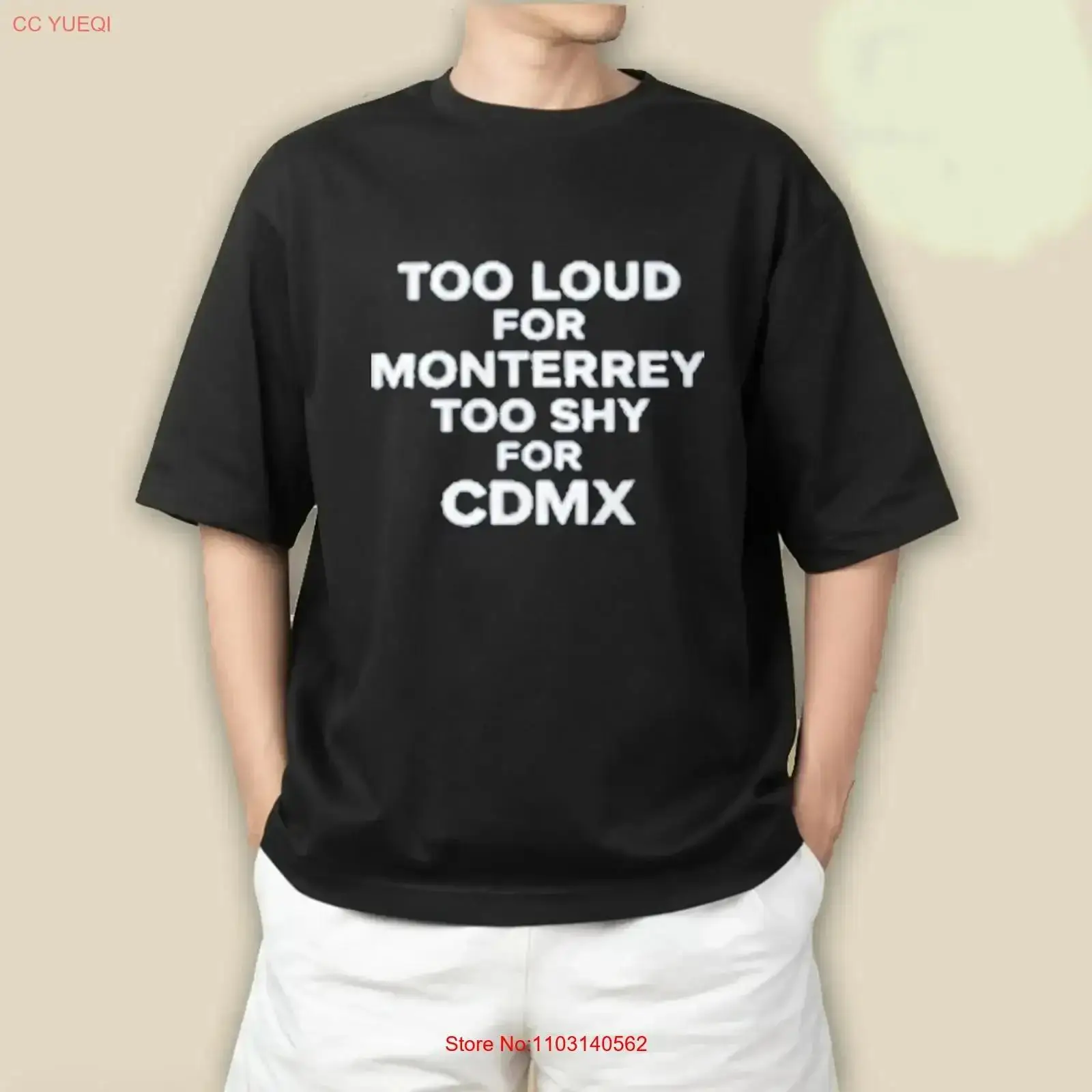 Camiseta Too Loud For Monterre - Men'S Fashion Monterrey reseña y precio