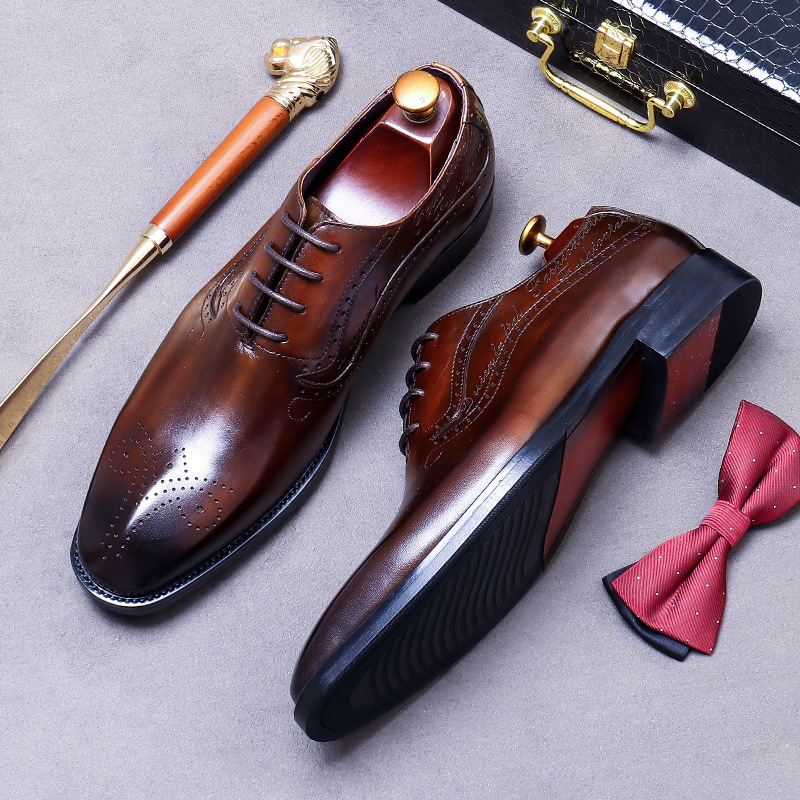 Zapatos Oxford Brogue con Letr - Oxford Shoes Brogue reseña y precio