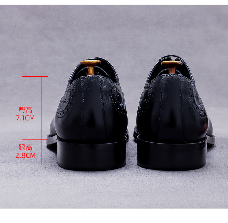 Zapatos Oxford Brogue con Letr - Oxford Shoes Brogue reseña y precio