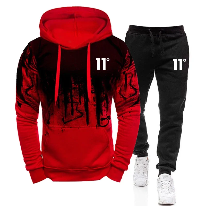 Conjunto Deportivo Informal de - Men'S Fashion Hoodies reseña y precio