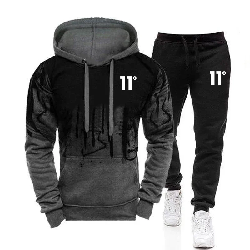 Conjunto Deportivo Informal de - Men'S Fashion Hoodies reseña y precio