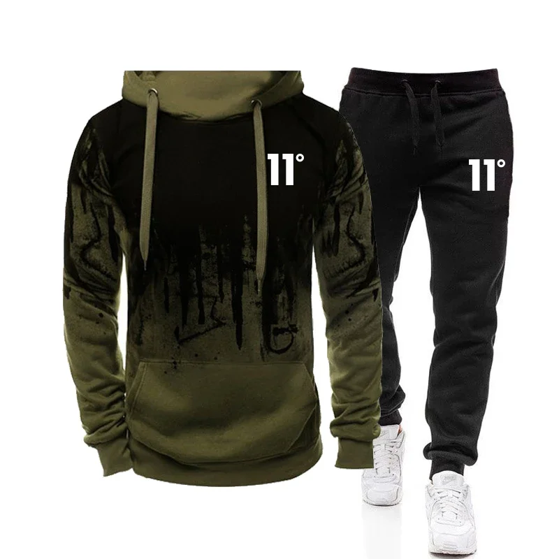 Conjunto Deportivo Informal de - Men'S Fashion Hoodies reseña y precio