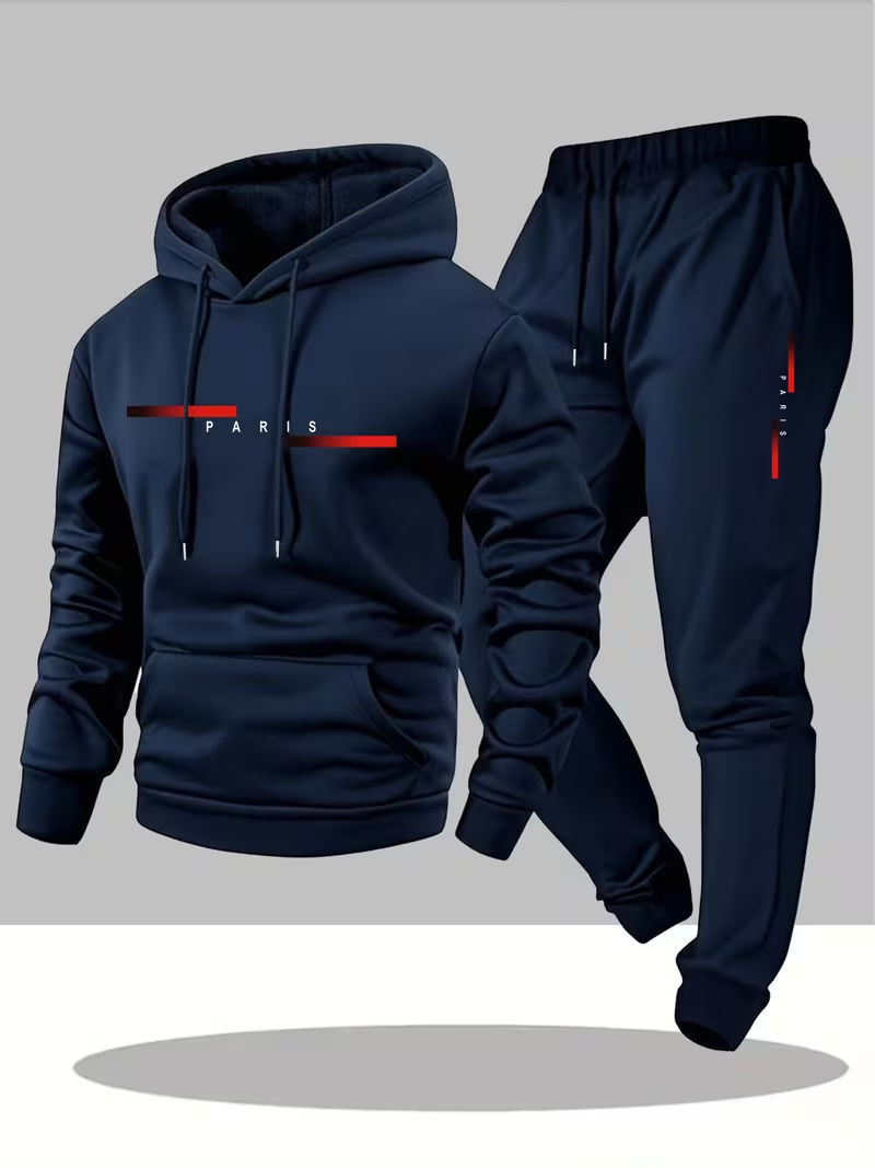 Conjunto de Sudadera con Capuc - Men'S Fashion Hoodies reseña y precio