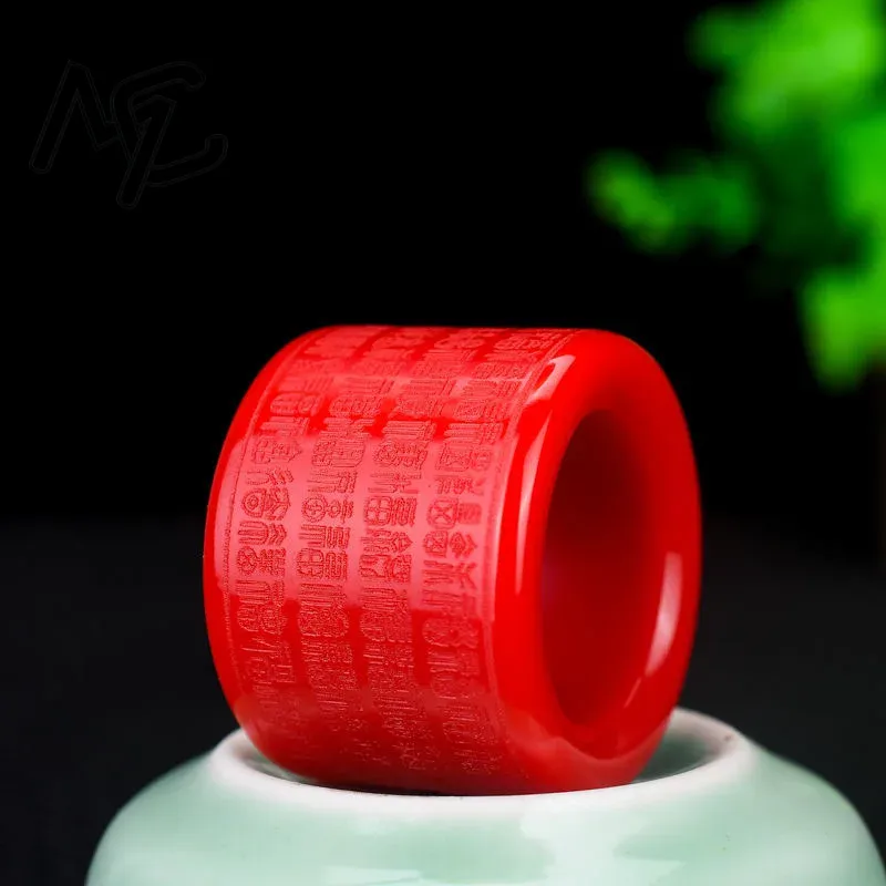 Anillo de Jade rojo Natural pa - Men'S Fashion For Wedding reseña y precio