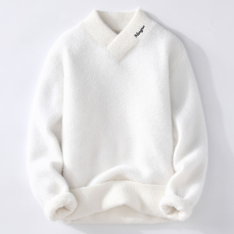 Suéteres de invierno para homb - Mens Fashion Mullet reseña y precio