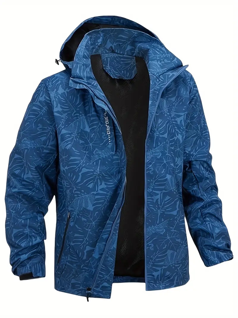 Chaqueta cortavientos impermea - Windbreaker Men Zip reseña y precio