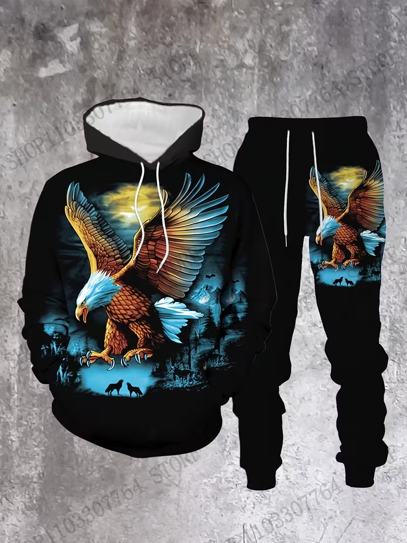 Conjunto de Sudadera y Pantaló - Men'S Fashion Hoodies reseña y precio