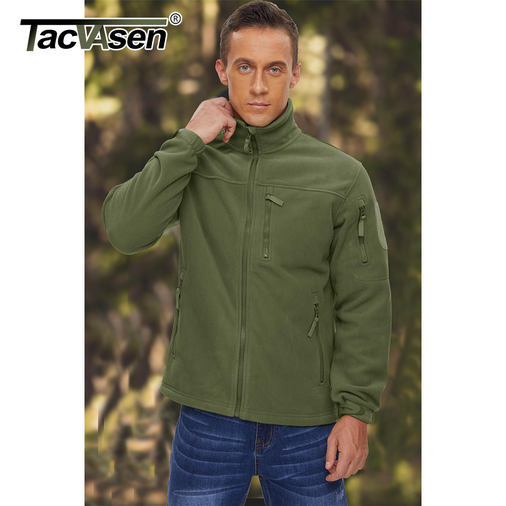 TACVASEN Chaqueta de lana para - Windbreaker Men Zip reseña y precio