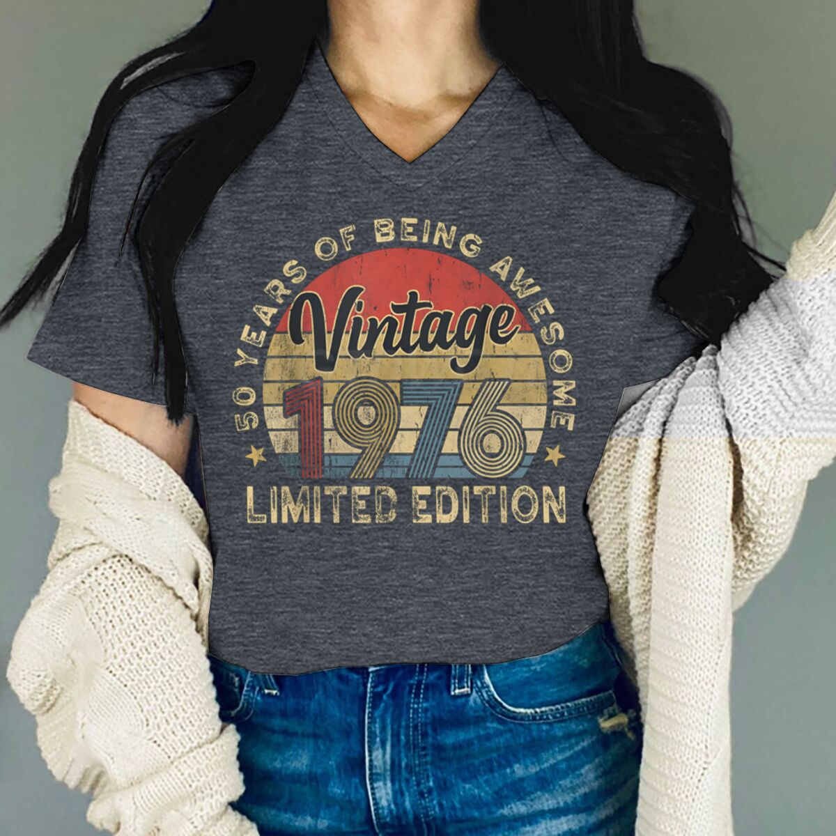 Camiseta con estampado Vintage - Men'S Fashion Over 50 reseña y precio