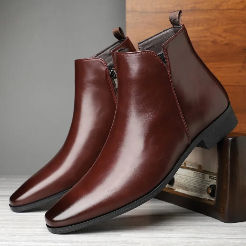 Nuevas botas para hombre, bota - Mens Fashion Dress reseña y precio