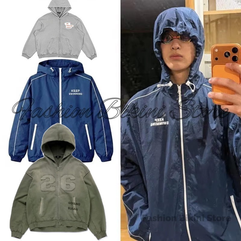 Chaqueta cortavientos con capu - Windbreaker Men Zip reseña y precio