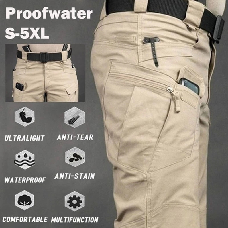 Pantalones Cargo tácticos para - Cargo Jogger Pants reseña y precio